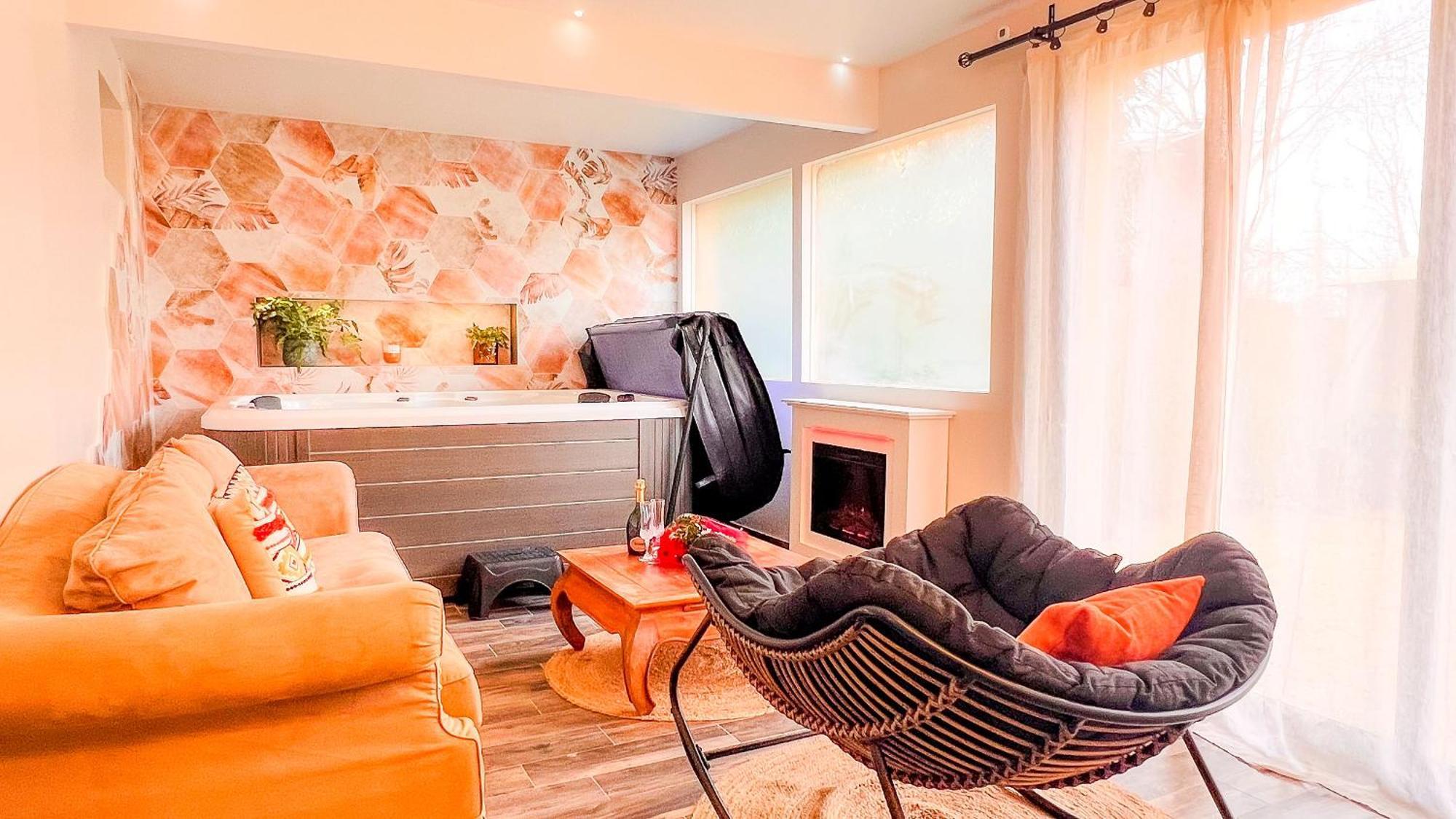 Atoumo Appartement Love Jacuzzi & Jardin Disneyland Paris Quincy-Voisins Exteriör bild